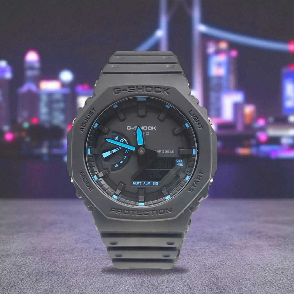 Jam Tangan Pria Casio G-SHOCK GSHOCK GA 2100 1A2DR GA-2100-1A2DR GA 2100 1A2DR Original