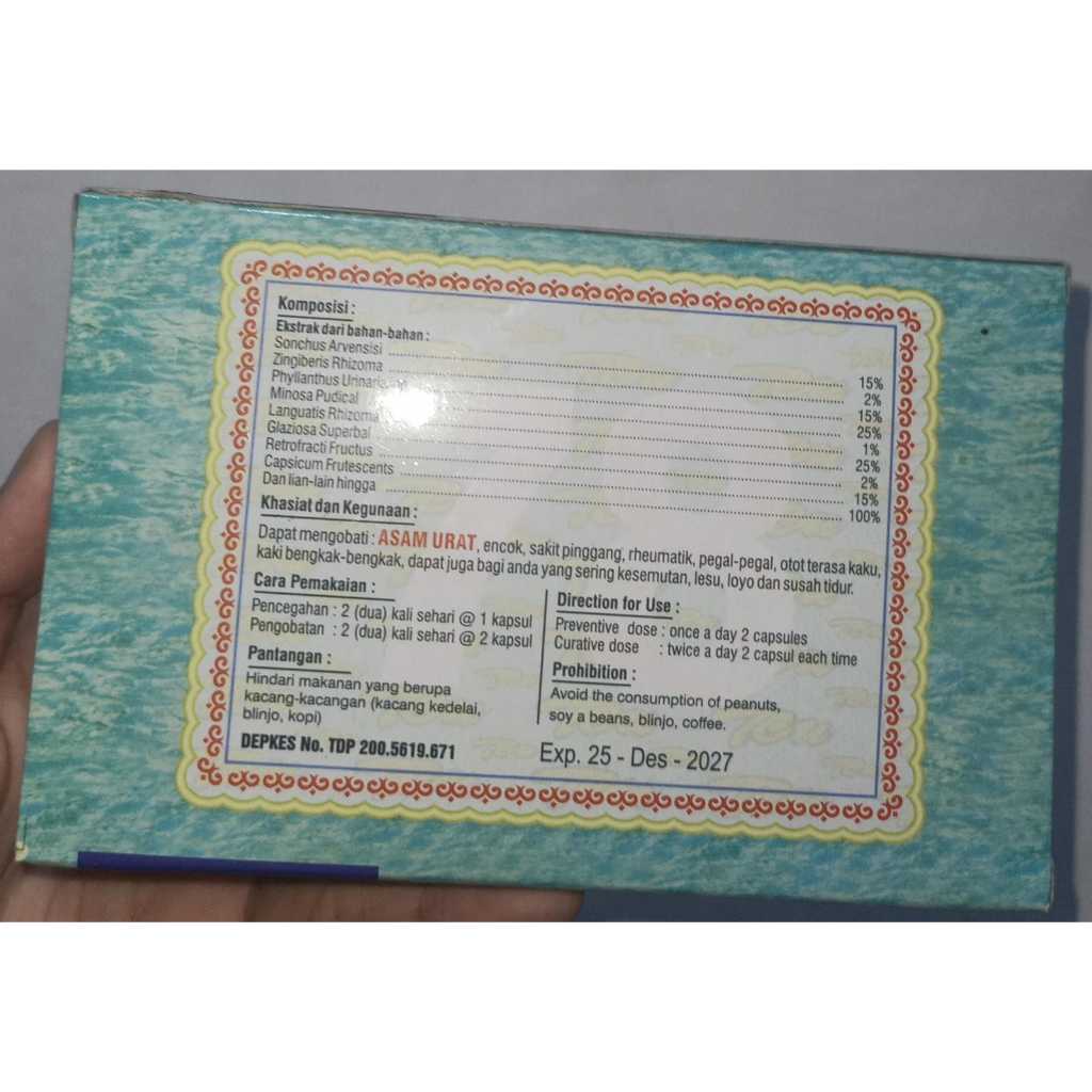 kapsul asmurattTcu exp 2027