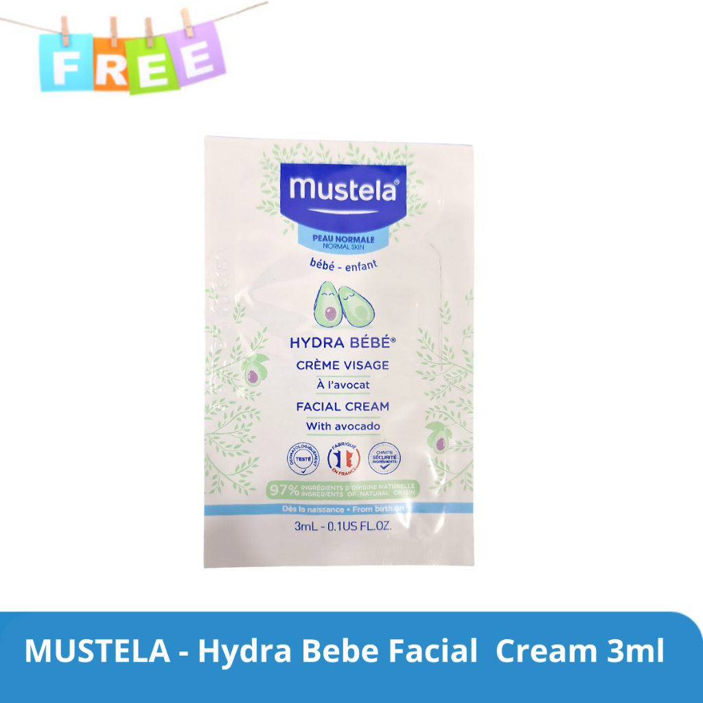 FREE GOODS Mustela Hydra Bebe Face Cream 3ml
