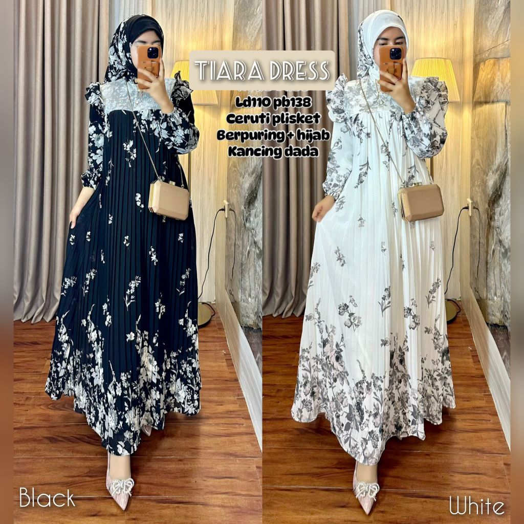 Gamis fashion muslim wanita Tiara Dress