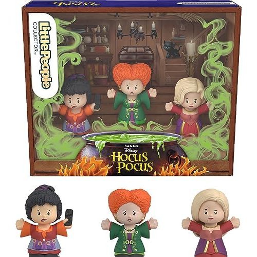 Little People Collector Disney Hocus Pocus Movie Special Edition Set for Adults & Fans,