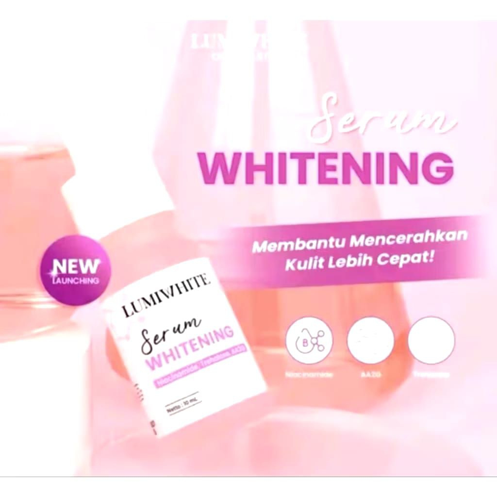 LUMIWHITE Whitening Serum Niacinamide 4% & AA2G (Vit C) 10ml