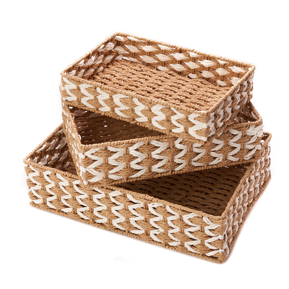 Keranjang Rotan Souvenir Seserahan + Aksesoris Pita - Hantaran Pernikahan - Kotak Hantaran Seserahan