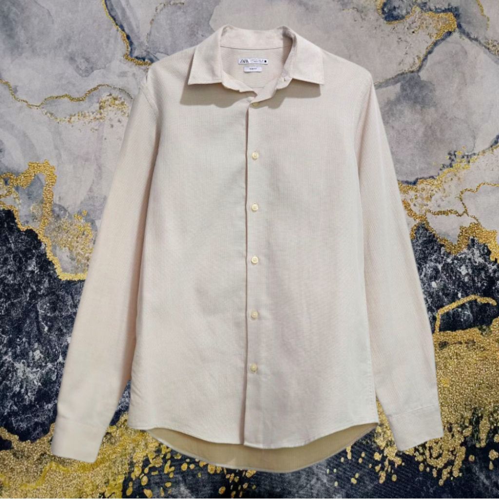 2Pcs Kemeja katun Slimfit Zara man - Secondhand/PL