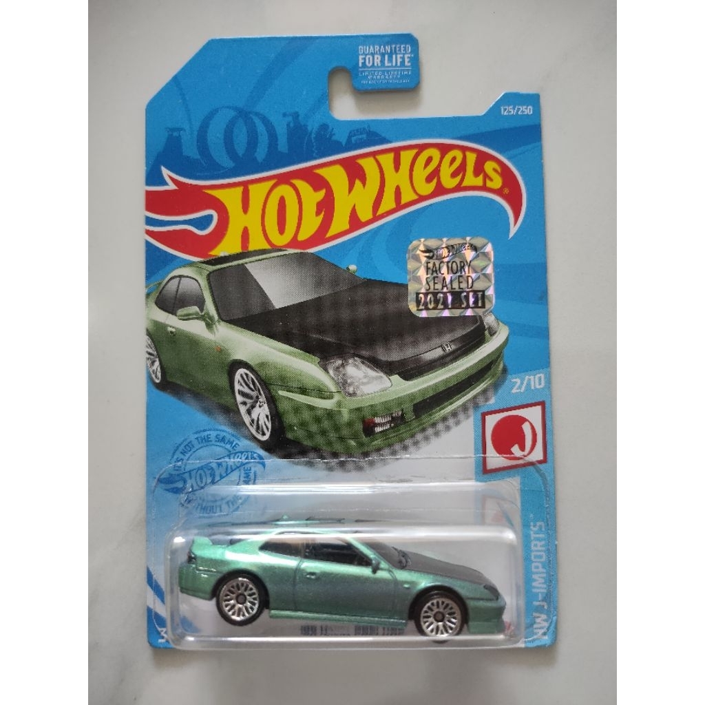 Hotwheels Honda Prelude Kmart Exlusive Recolor Hijau Factory Sealed FS