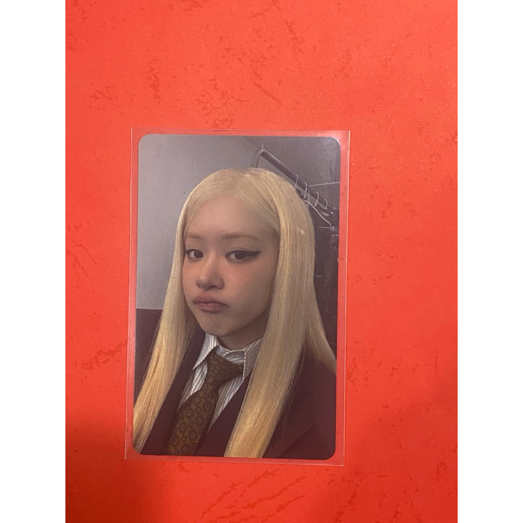 Rose photocard Beijing