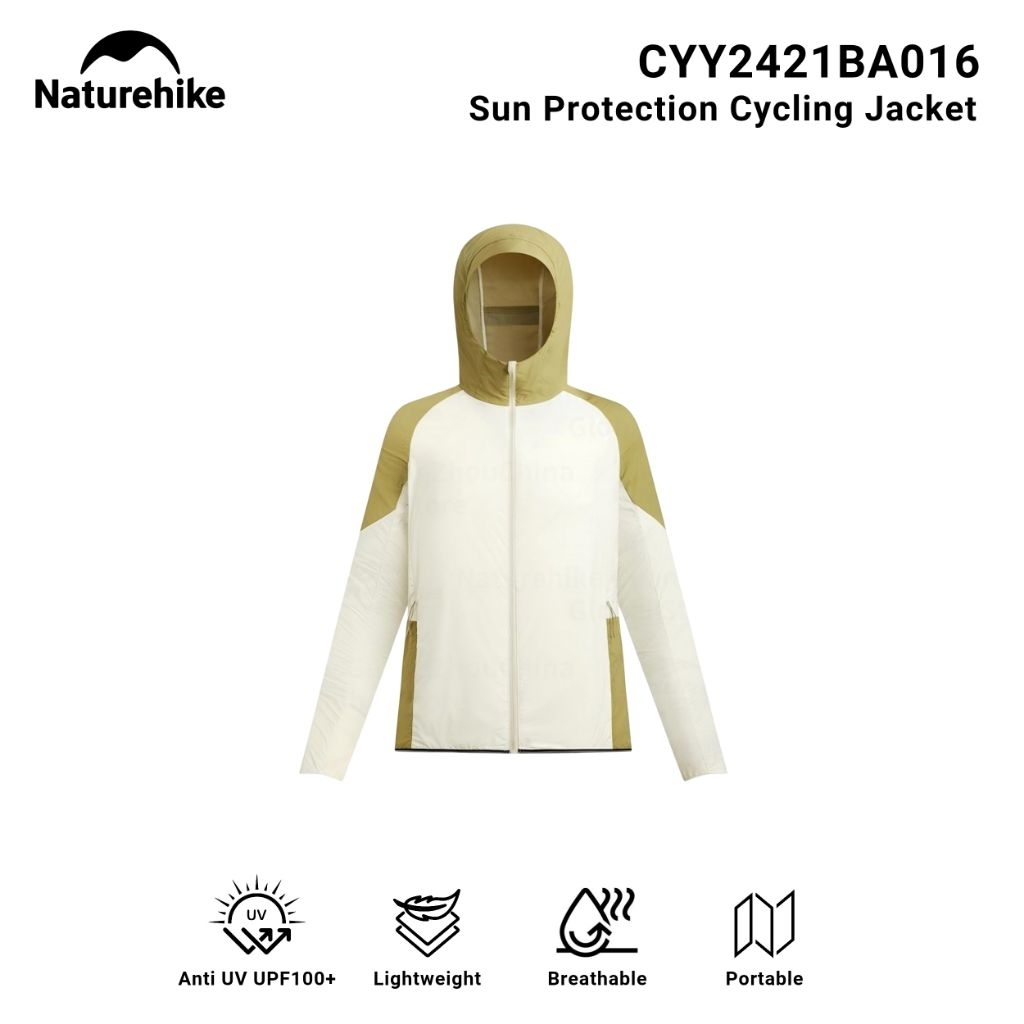 JAKET NATUREHIKE CYY2421BA016 LIGHTWEIGHT BREATHABLE CYCLING RIDING JERSEY DAILY JACKET WINDBREAKER 