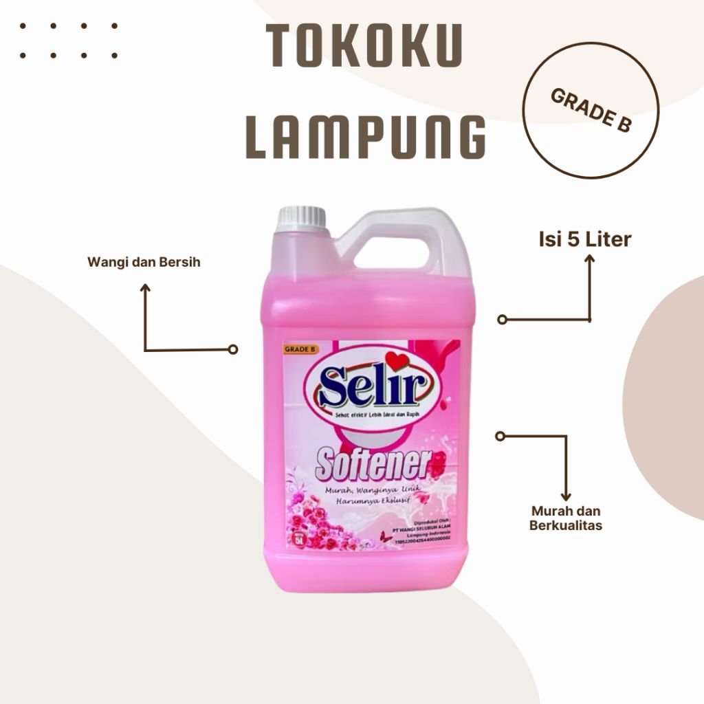 SOFTENER PELEMBUT PAKAIAN 5 LITER