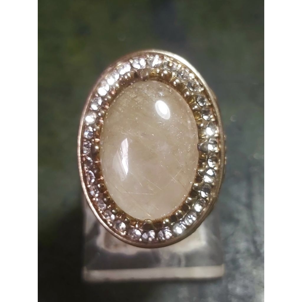 Kecubung Rambut Mas - Cincin Batu Akik