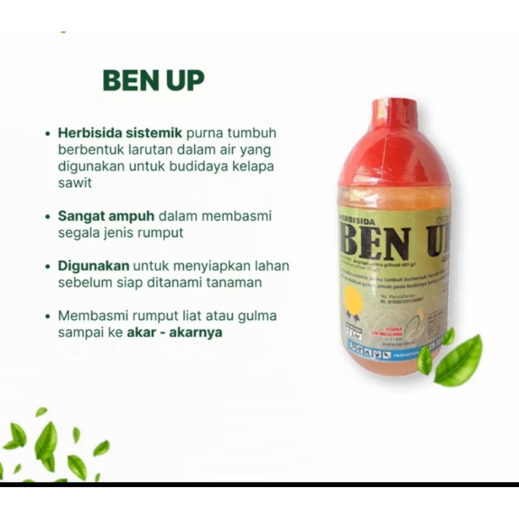 HERBISIDA BENUP 480SL