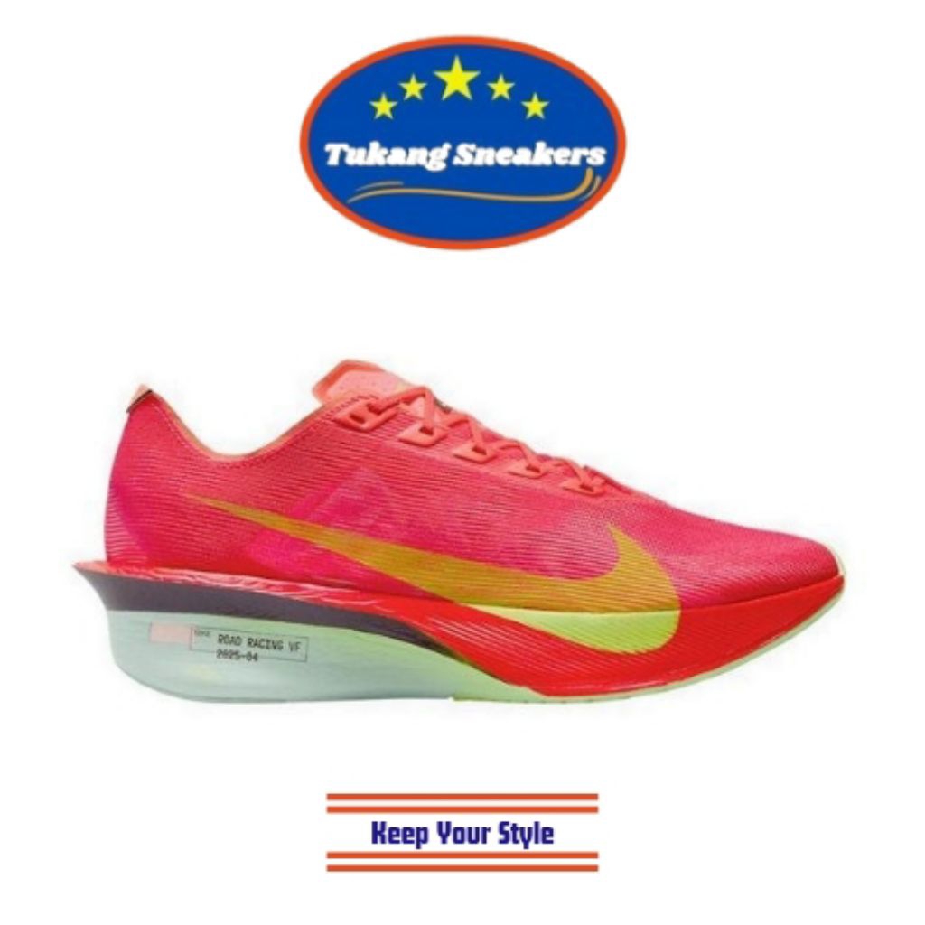 Sepatu Lari Pria Nike Vaporfly 4 Road Racing Red NIKHF6414600