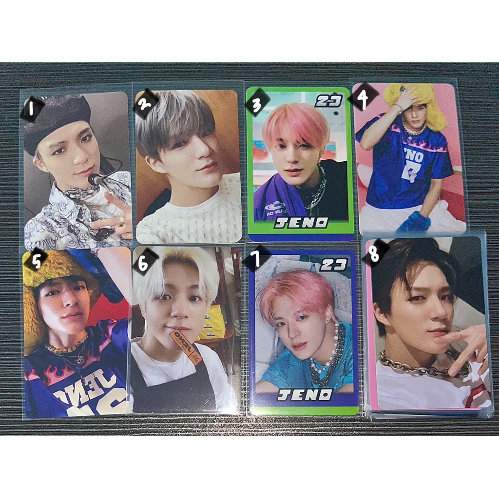 PHOTOCARD OFFICIAL MURAH LEE JENO NCT DREAM pc Glitch mode Candy pb photobook bene hottracks trading