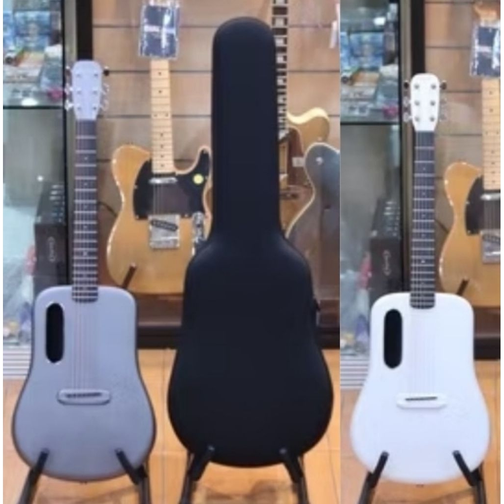 GITAR AKUSTIK LAVA 3/4 FREE PACKING KAYU - SENAR CADANGAN - TANAM BESI LVA ME SENAR STRING GUITAR