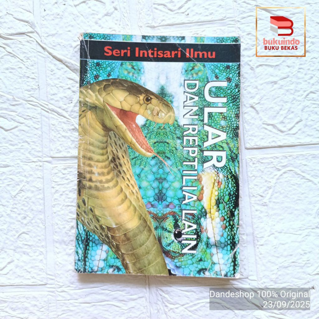 Ular dan Reptilia Lain - Seri Intisari Ilmu - Buku Pengetahuan Anak Bekas Preloved