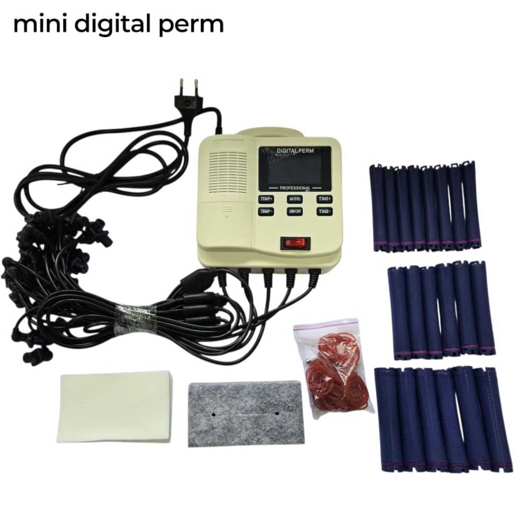 Digital perm / alat perm/ alat digital perm portable / mesin perm rambut / mesin keriting rambut
