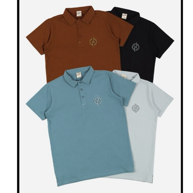 kaos kerah polo anak nitrogen premium unisex