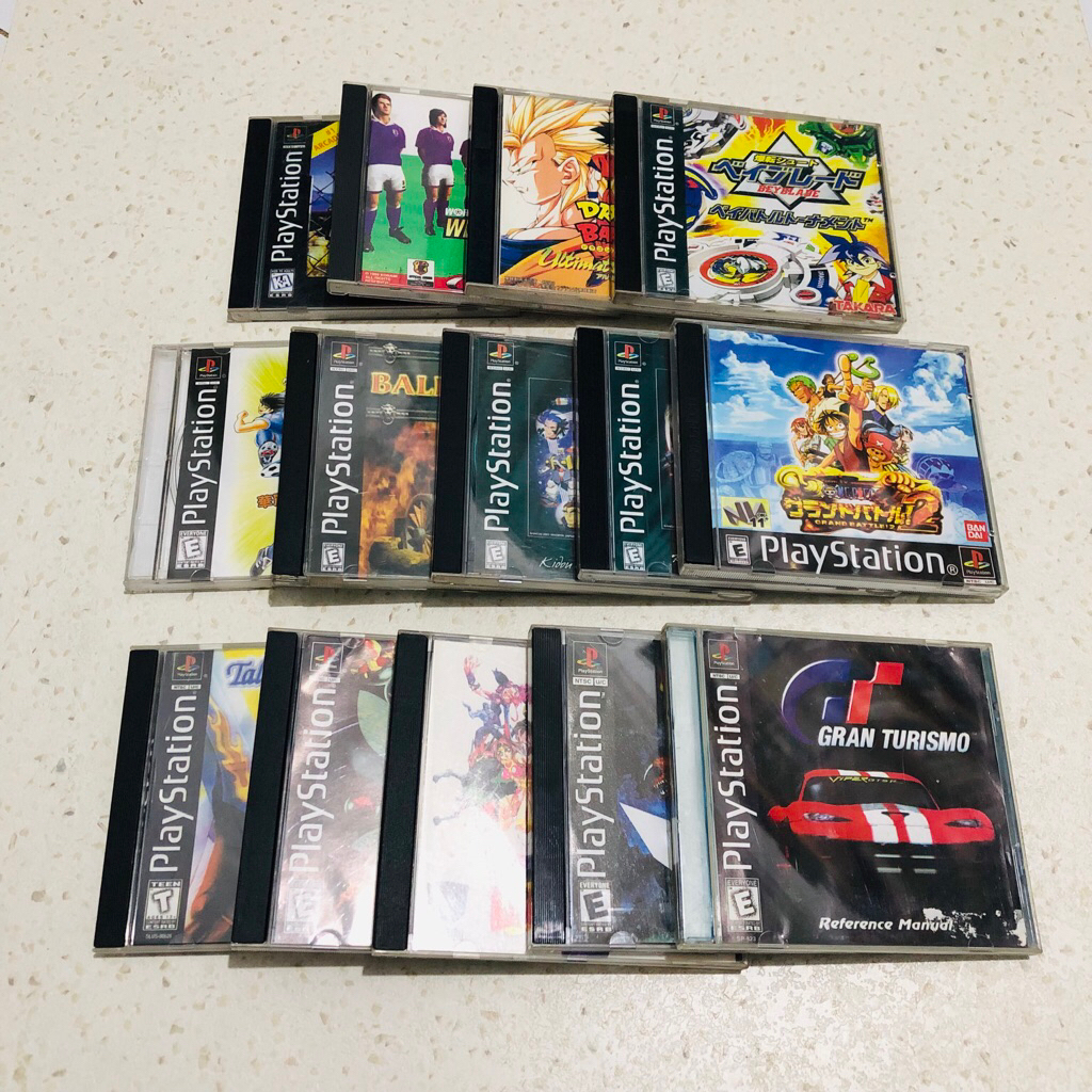 Kaset CD Playstation 1 / CD Game playstation 1 / Nostalgia