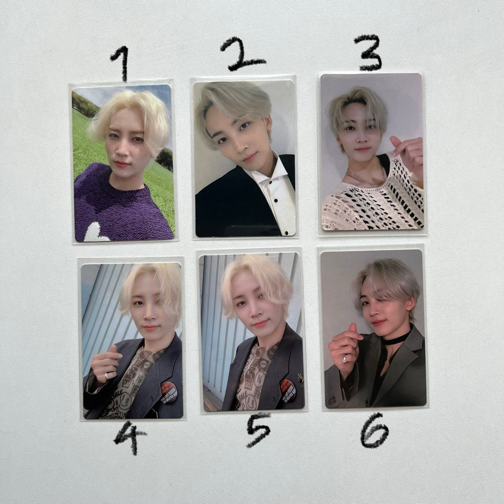 official photocard jeonghan seventeen an ode