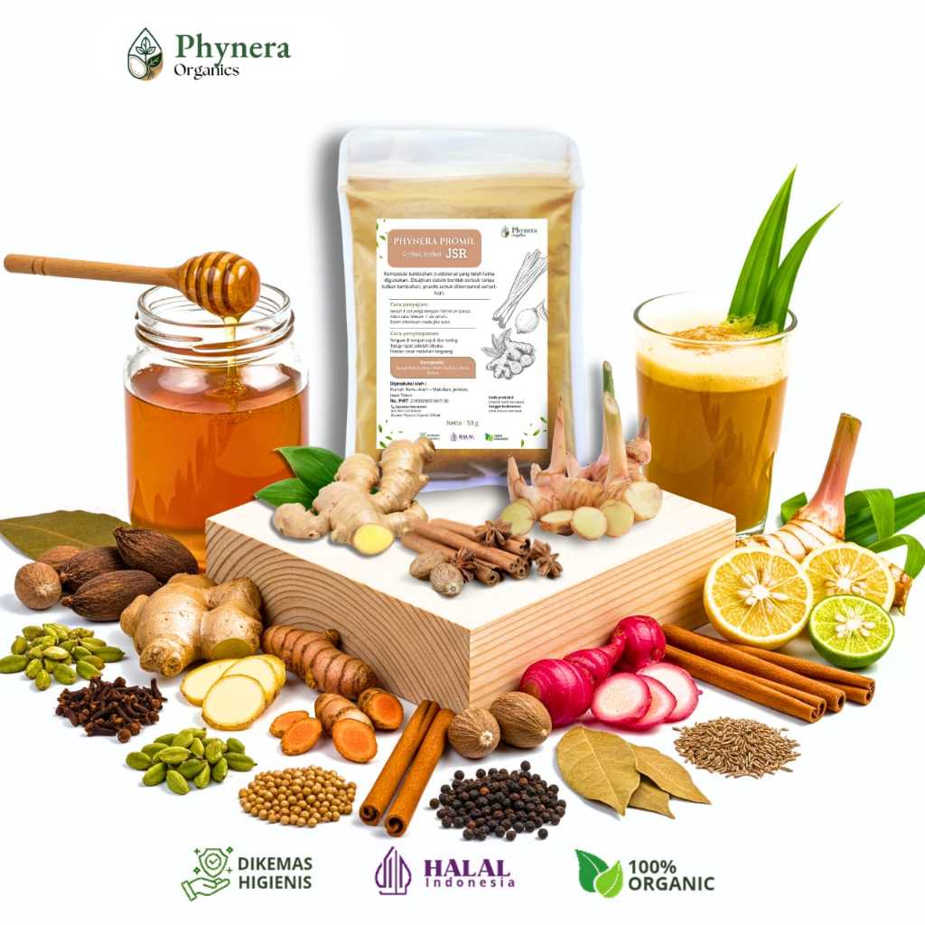 PROMIL HERBAL JSR | PROMIL JSR | DETOX RAHIM JSR | JAMU PROMIL | RESEP SEHAT JSR by Phynera Organics
