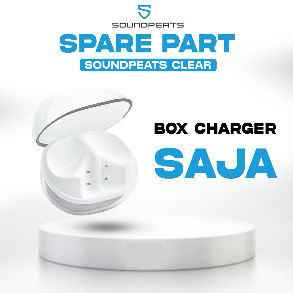 Replacement Case Soundpeats Clear - White