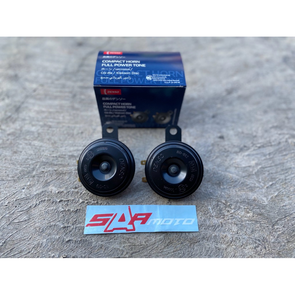 klakson denso stereo set kanan kiri original klakson denso avanza