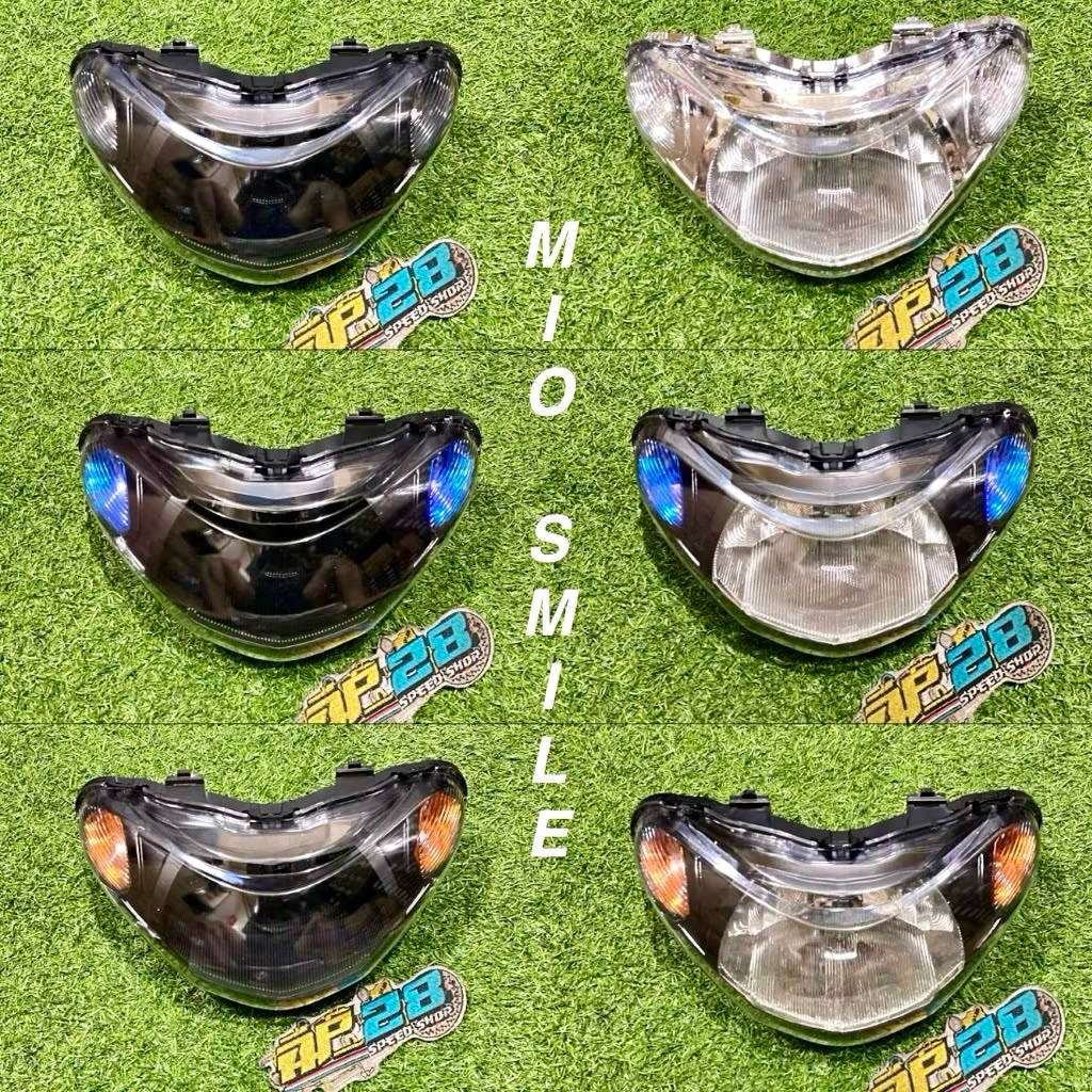 REFLEKTOR LAMPU DEPAN MIO SMILE  ( MODEL STANDAR ) / HEADLAMP DEPAN MOTOR MIO SMILE MODEL STANDAR WA