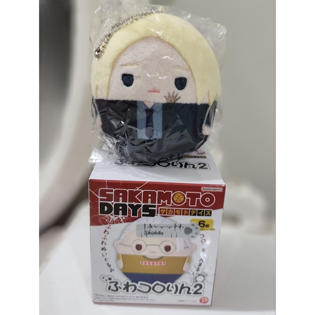 Fuwakororin Sakamoto Days Shisiba with box Anime Plush