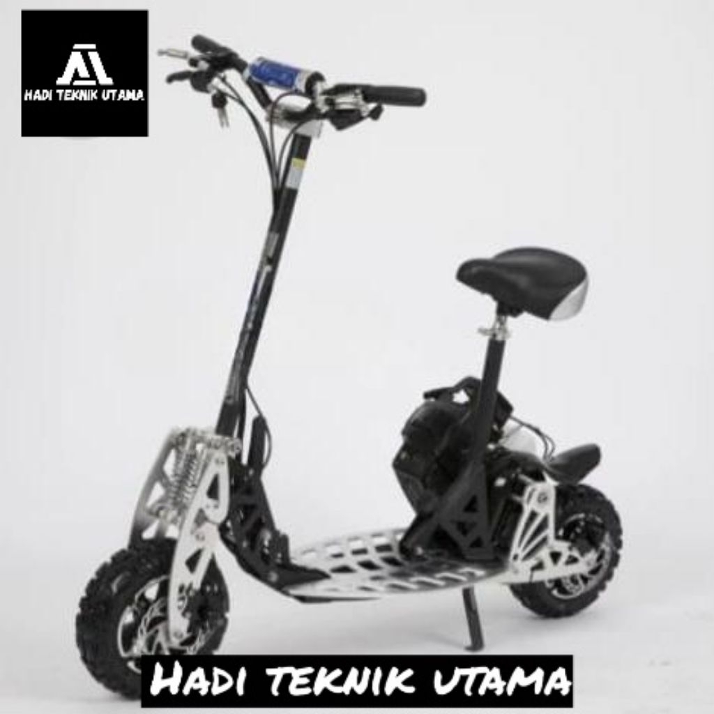 IberScoot Uber Scoot 2 Speed 49CC Gas Scooter / 49CC Skuter Bensin