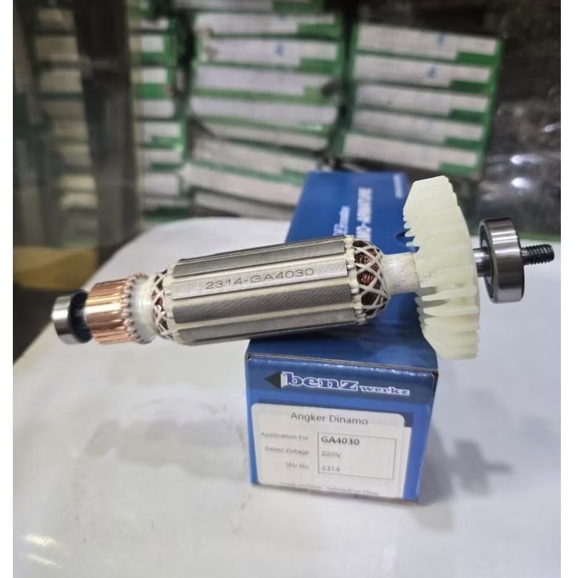 ARMATURE MAKITA GA4030 GA4034 ANGKER ROTOR MESIN GERINDA TANGAN MAKITA GA 4030 GA 4030 BENZ