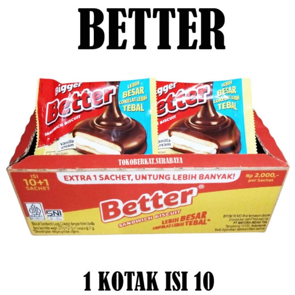 biskuit better box sachet  isi 10