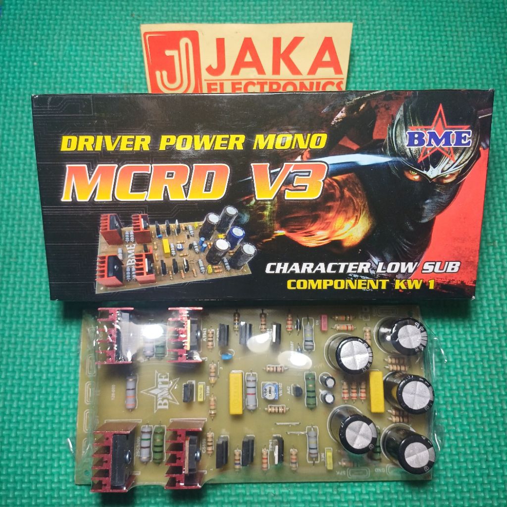 Kit Power Driver Mono Sub Low MCRD V3 BME