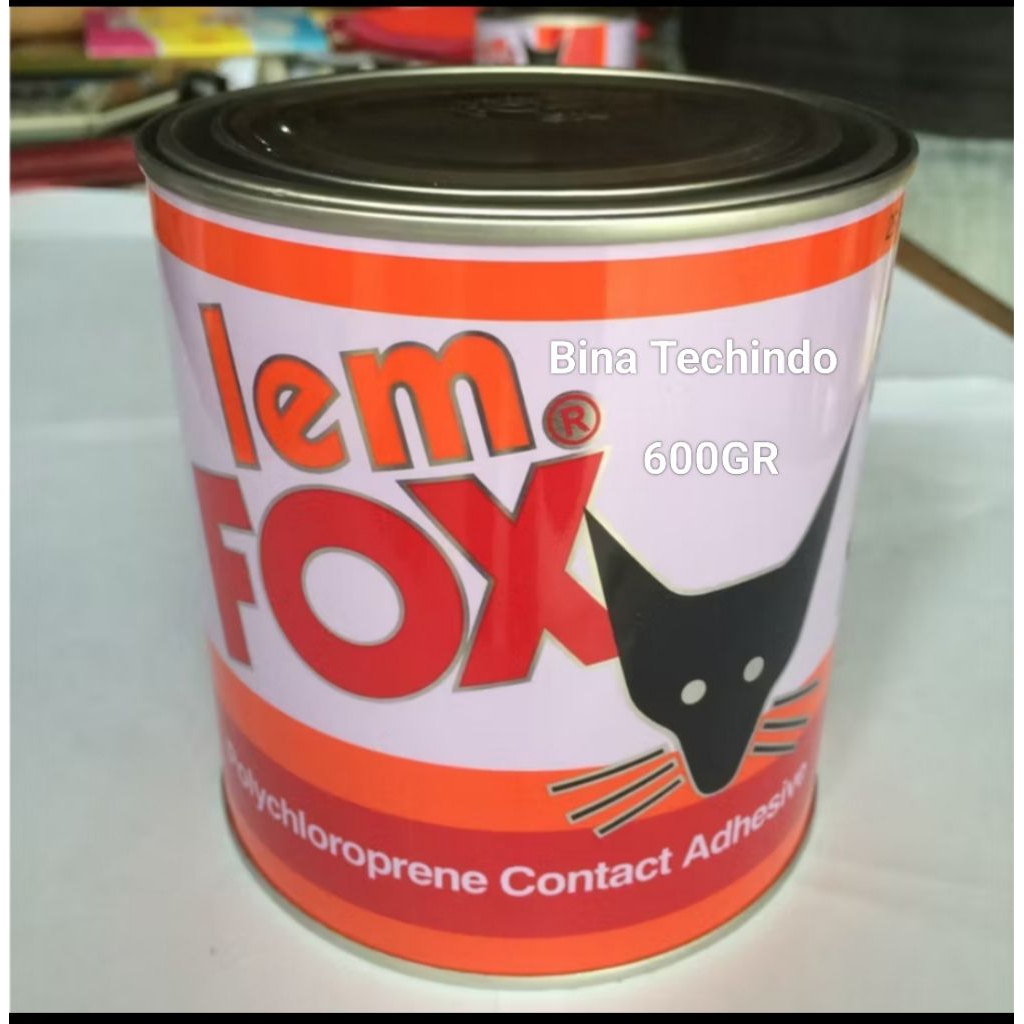 Lem fox kuning kaleng 600gr. lem fox kaleng 600gr. lem fox 600gr. fox kaleng 600gr. lem kuning fox. 