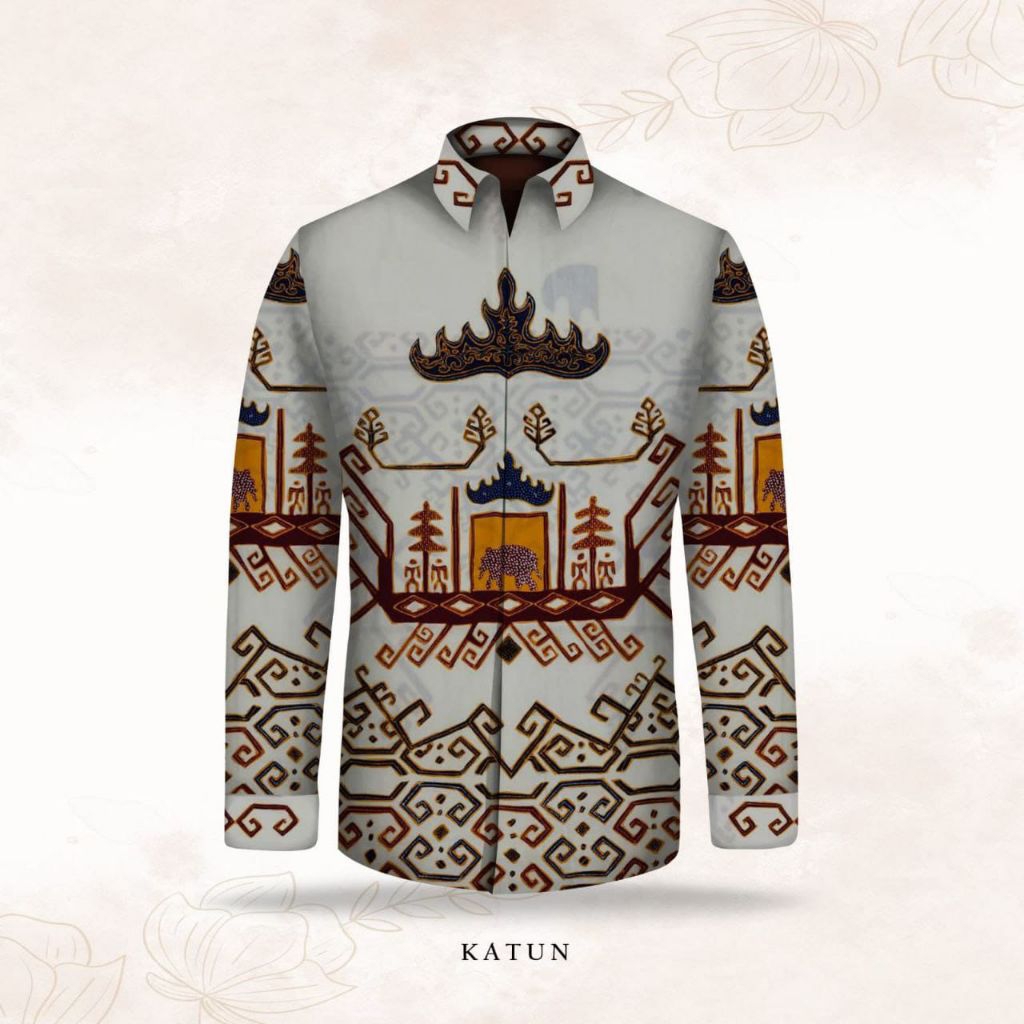 kain batik tulis pria bahan katun. kain batik tulis pria motif lampung