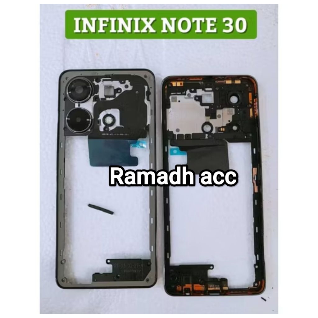 Bezzel Tulang tengah Infinix Note 30 Tutup mesin