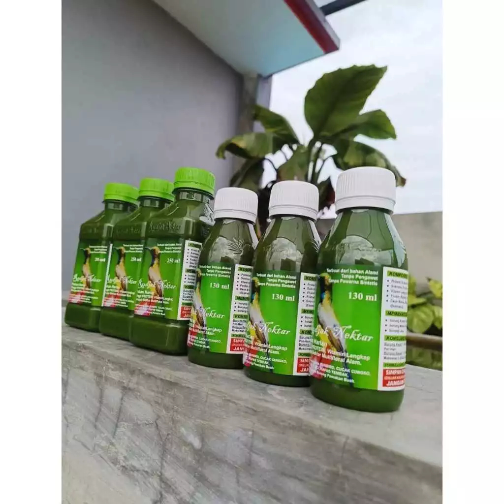 Rudjak nektar | rujak nektar 250ml nektar pakan harian kolibri ninja sogon