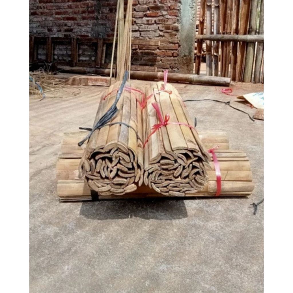 Bilah bambu pring super turus ajir tanaman tiang belah per batang