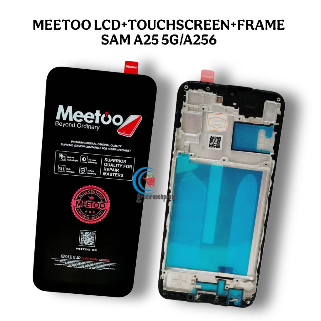 LCD + TOUCHSCREEN + FRAME COMPATIBLE FOR SAMSUNG A25 / SAMSUNG A256