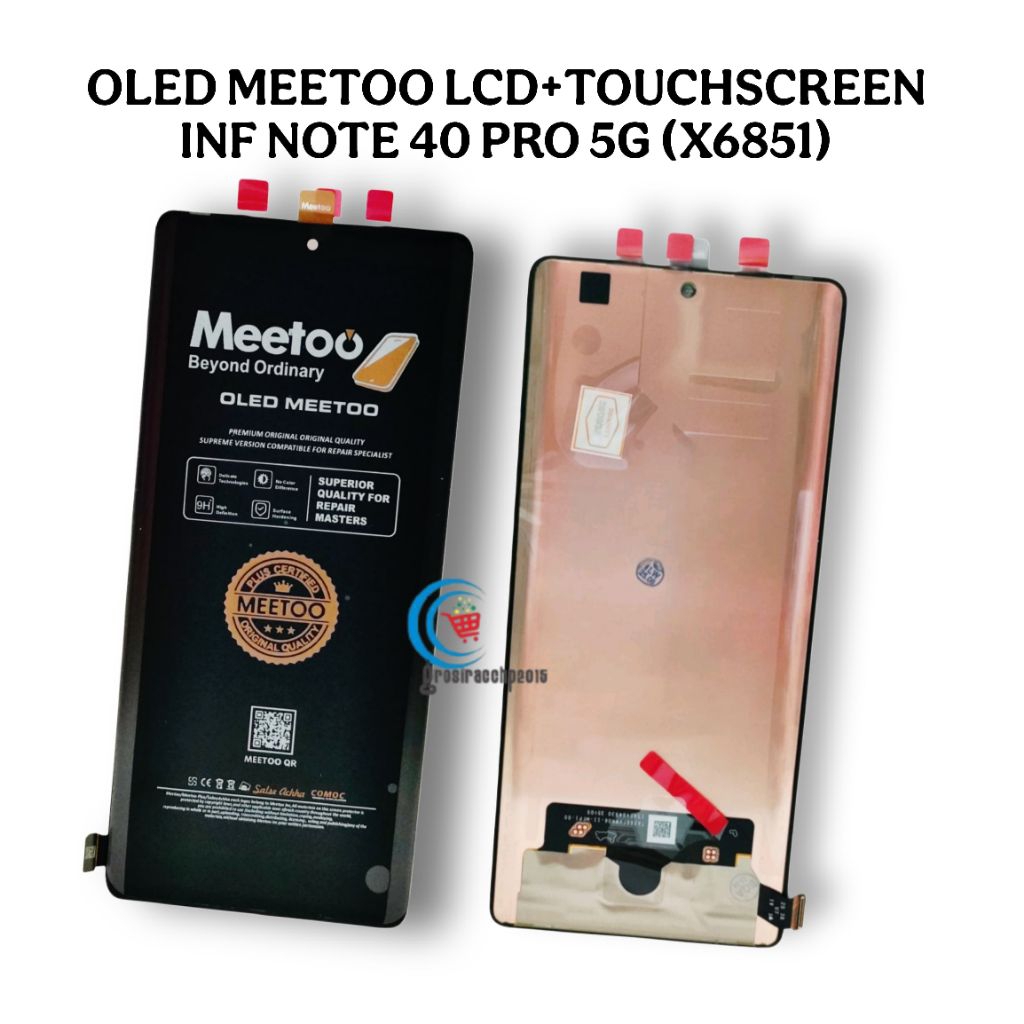 OLED LCD + TOUCHSCREEN FOR INFINIX NOTE 40 PRO 4G / NOTE 40 PRO 5G / NOTE 40 PRO PLUS / NOTE 50S