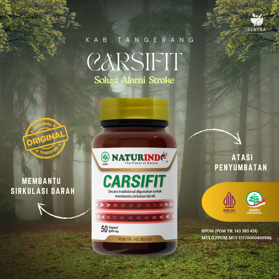 Carsifit Naturindo Herbal Stroke Pasca Stroke