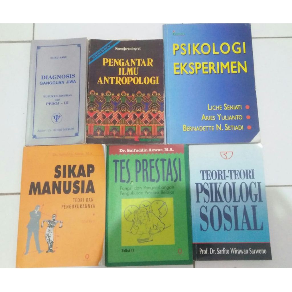preloved buku psikologi