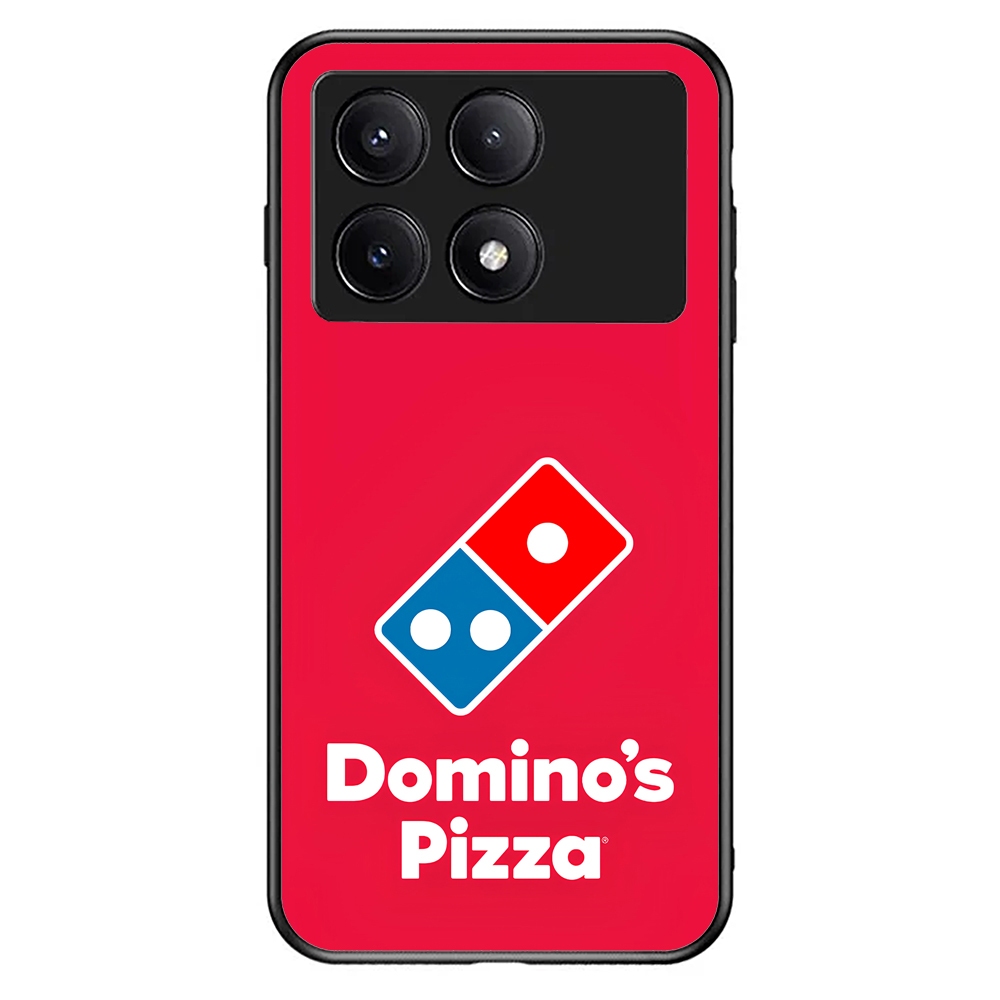 Phone Case POCO X7 X6 X5 X3 PRO GT 4G 5G TPU Rubber Softcase Domino's Pizza