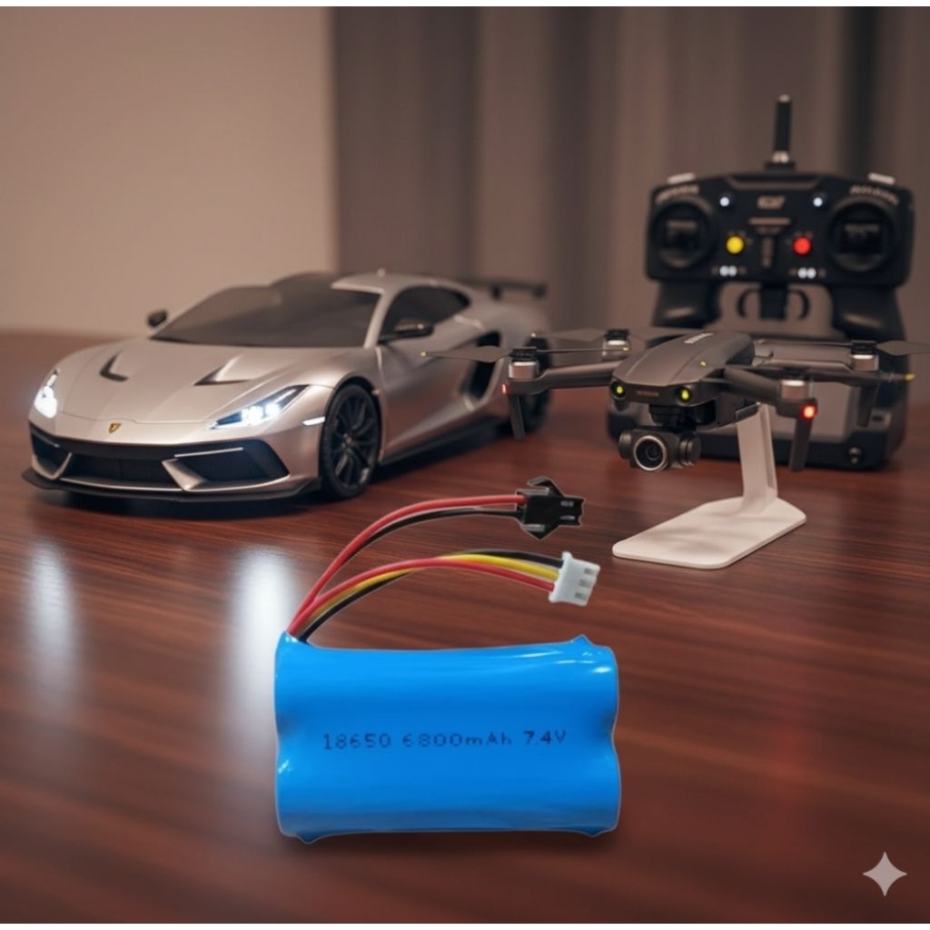 Batrai speaker BT/batrai Mix Bt/Batrai mobilan RC type lithium 18650 7,4volt 6800mah