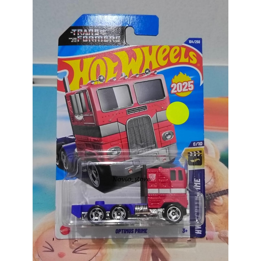 Hot Wheels Optimus Prime Transformers Diecast Mattel