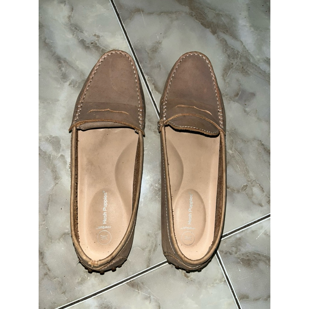 PRELOVED SLIP FLAT SHOES LOAFERS HUSH PUPPIES