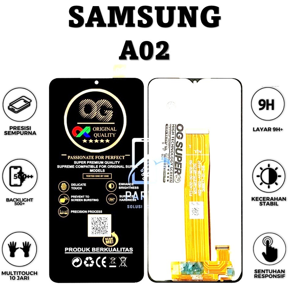 LCD TOUCHSCREEN SAMSUNG A02 ORIGINAL FULLSET