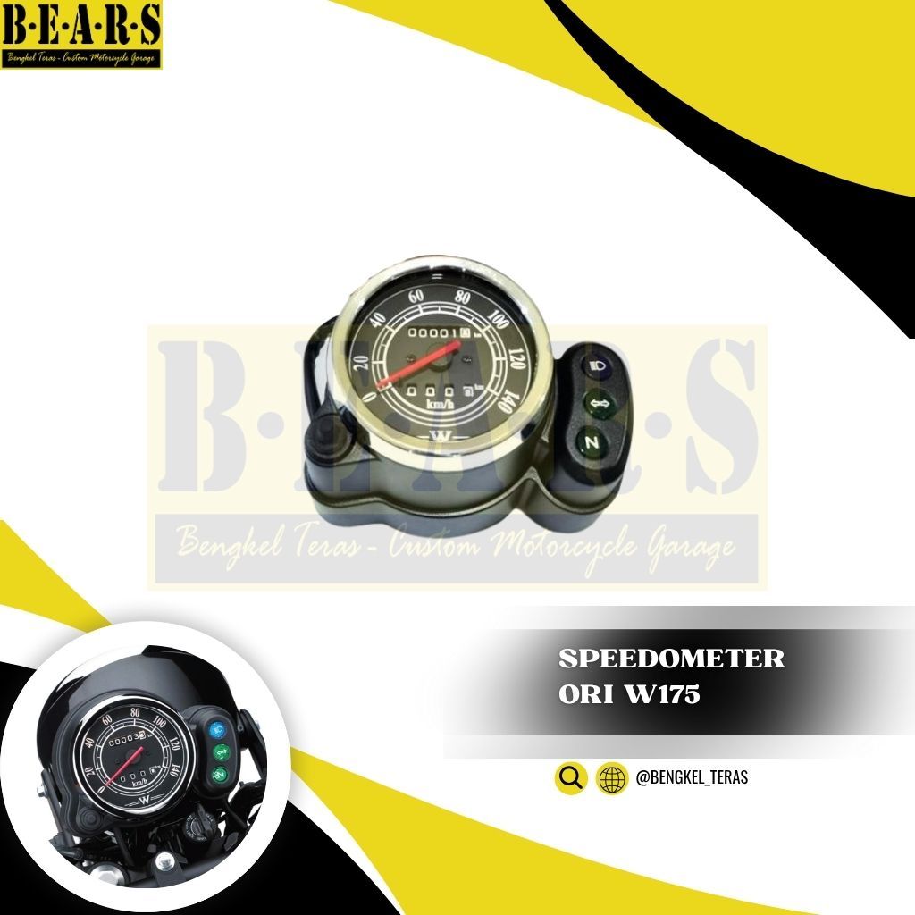 Speedometer Assy Kawasaki W175 Original