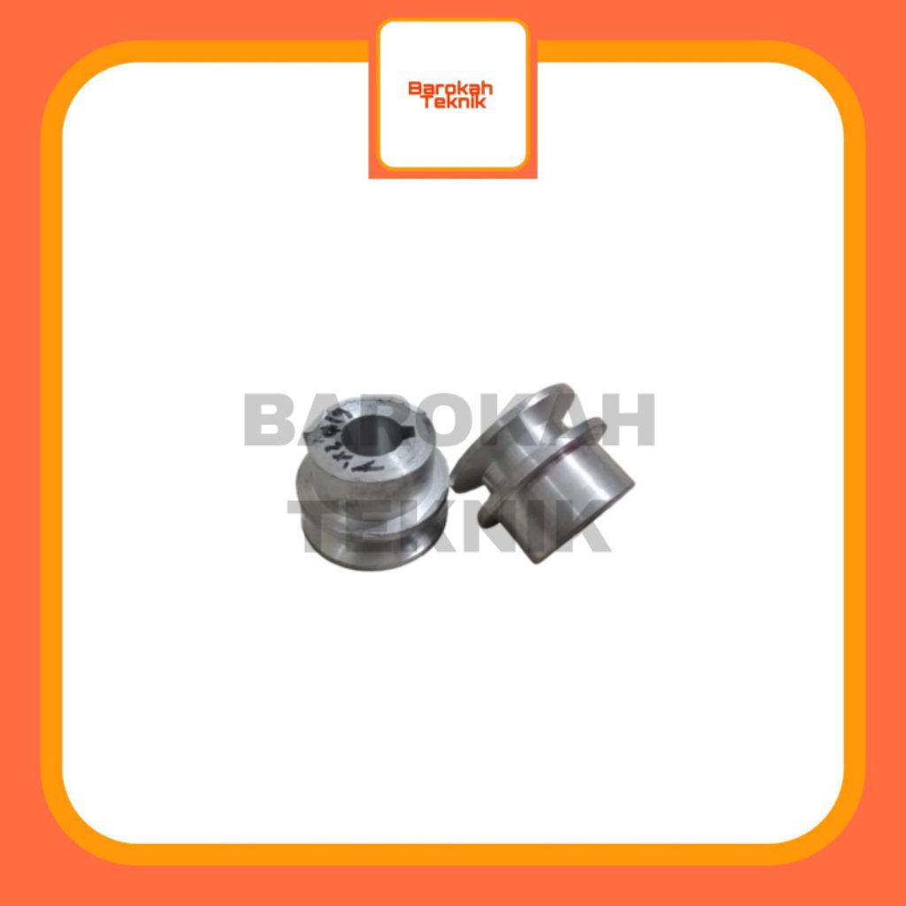 Pully Aluminium / Pulley Dinamo Penggerak / Pulley Mesin Penggerak Aluminium Alur 1 2Inchi As 19