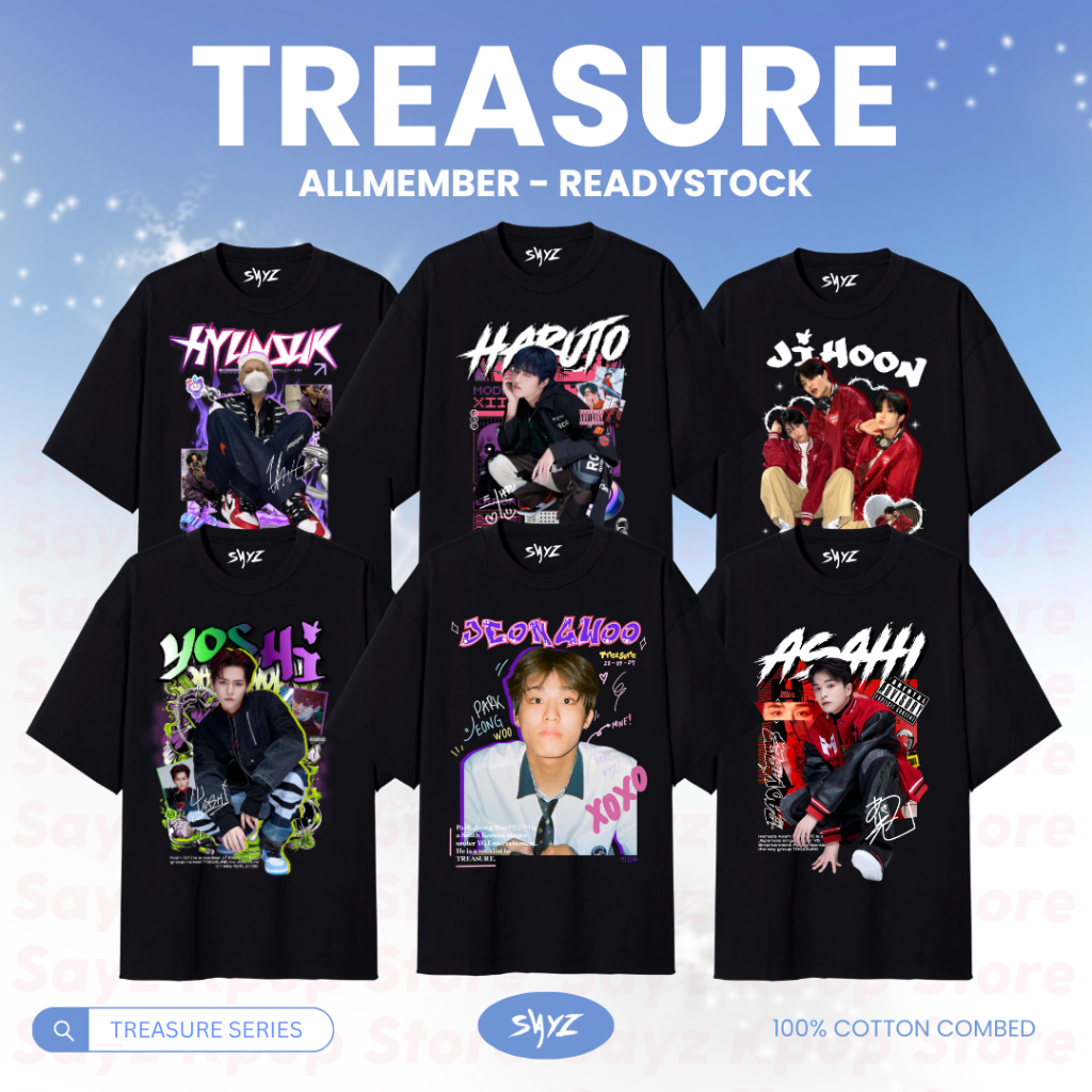 [ READY ] Kaos Treasure 'Jikjin' Album series - HYUNSUK HARUTO ASAHI YEDAM JUNGHWAN DOYOUNG JIHOON J