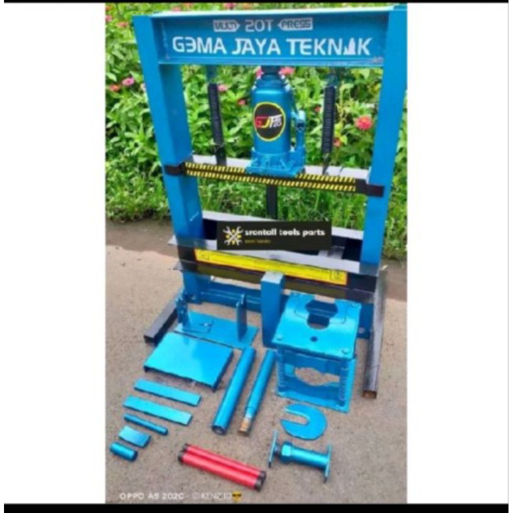 Alat press MULTIFUNGSI MURAH pres,press pelek motor press segitiga press AS roda depan
