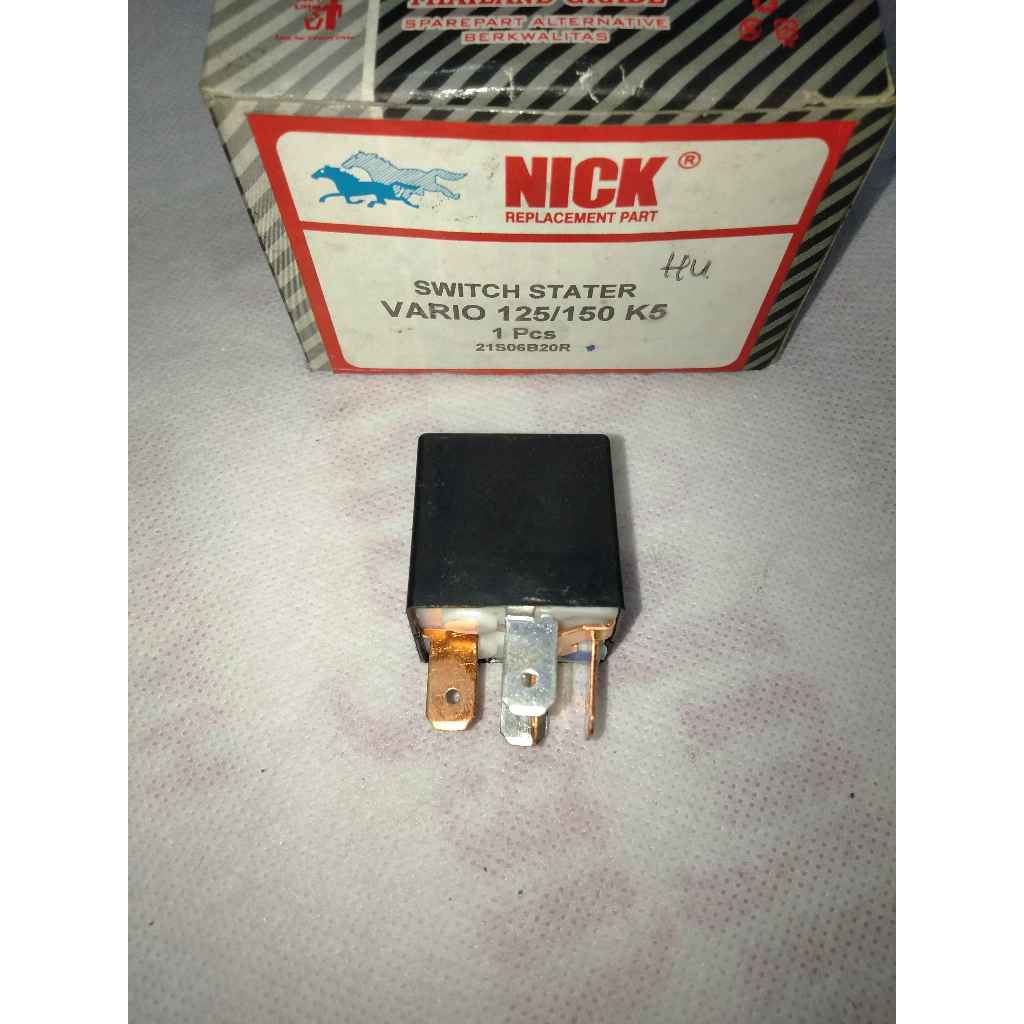 Stater Relay Swit Stater Bendik Stater Vario 150 125 LED OLD K59 2015 2016 2017 Merk NICK